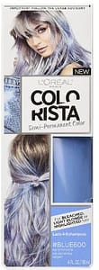 
Roll over image to zoom in
L'Oreal Paris Colorista Semi-Permanent Hair Color for Light Bleached or Blondes, Blue