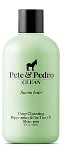 Pete & Pedro CLEAN Shampoo - Deep Cleansing Tea Tree Oil And Peppermint Daily Cleaning Shampoo For Men & Women