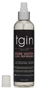 tgin Rose Water Curl Refresher for Curls - Natural Hair