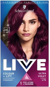 Schwarzkopf Live Color XXL Luminance L76 Ultra Violet Hair Colour