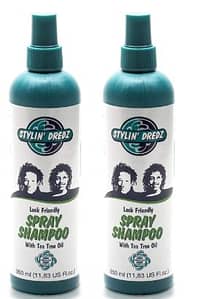 Stylin' Dredz Spray Shampoo - Dreadlock Shampoo - Residue Free with Tea Tree Oil