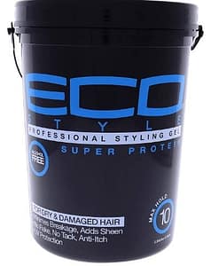 Ecoco Eco Style Gel - Regular Super Protein - Provides Gravity Defying Hold And Long Lasting Shine - Helps Maintain Healthy Hair - Perfect For Pin-Ups And Twist - For All Hair Types - 80 Oz