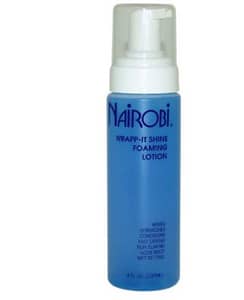 Nairobi hair care Wrapp-It Shine Foaming Lotion, 8 Ounce 