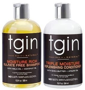 Tgin Moisturizing Shampoo & Conditioner Duo For Natural Hair