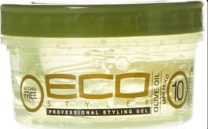 Ecoco Eco Style Gel Olive Oil - 100% Pure Olive Oil - Adds Shine And Tames Split Ends - Weightless Style - Nourishes And Repairs - Adds Moisture To The Scalp - Superior Hold - Healthy Shine - 8 Oz