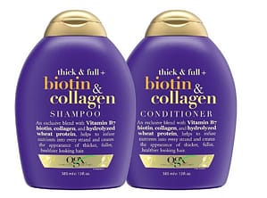 OGX Thick & Full + Biotin & Collagen Shampoo & Conditioner Set