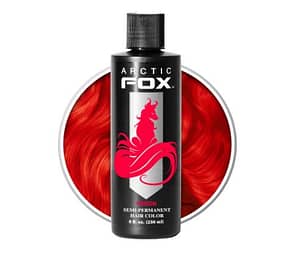 ARCTIC FOX Vegan and Cruelty-Free Semi-Permanent Hair Color Dye (8 Fl Oz, POISON)