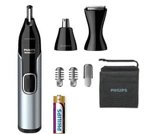 Philips Norelco eyebrow Trimmer 5000, a premium precision trimming kit