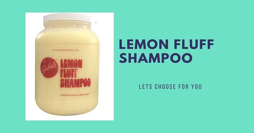 lemon fluff shampoo clarfying shampoo